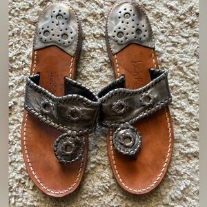 Jack Rogers Metallic Sandals